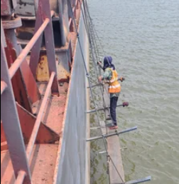 Marine Pile Painting